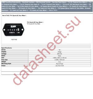 T51E1 datasheet  